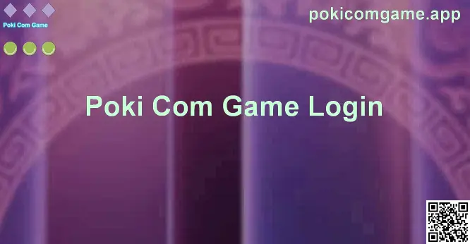 Poki Com Game login hero image on pokicomgame.app showing a clean sign-in experience